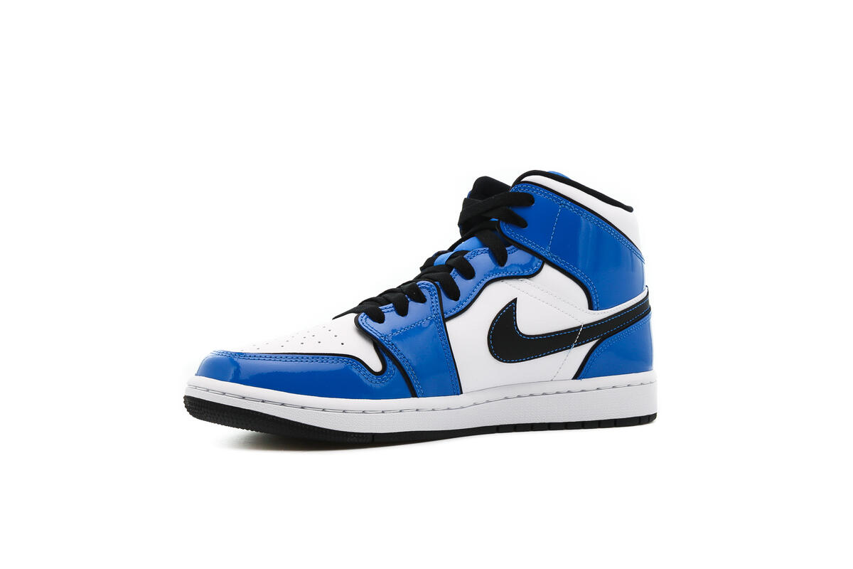 Air Jordan 1 Mid 'Signal Blue' - Image 7