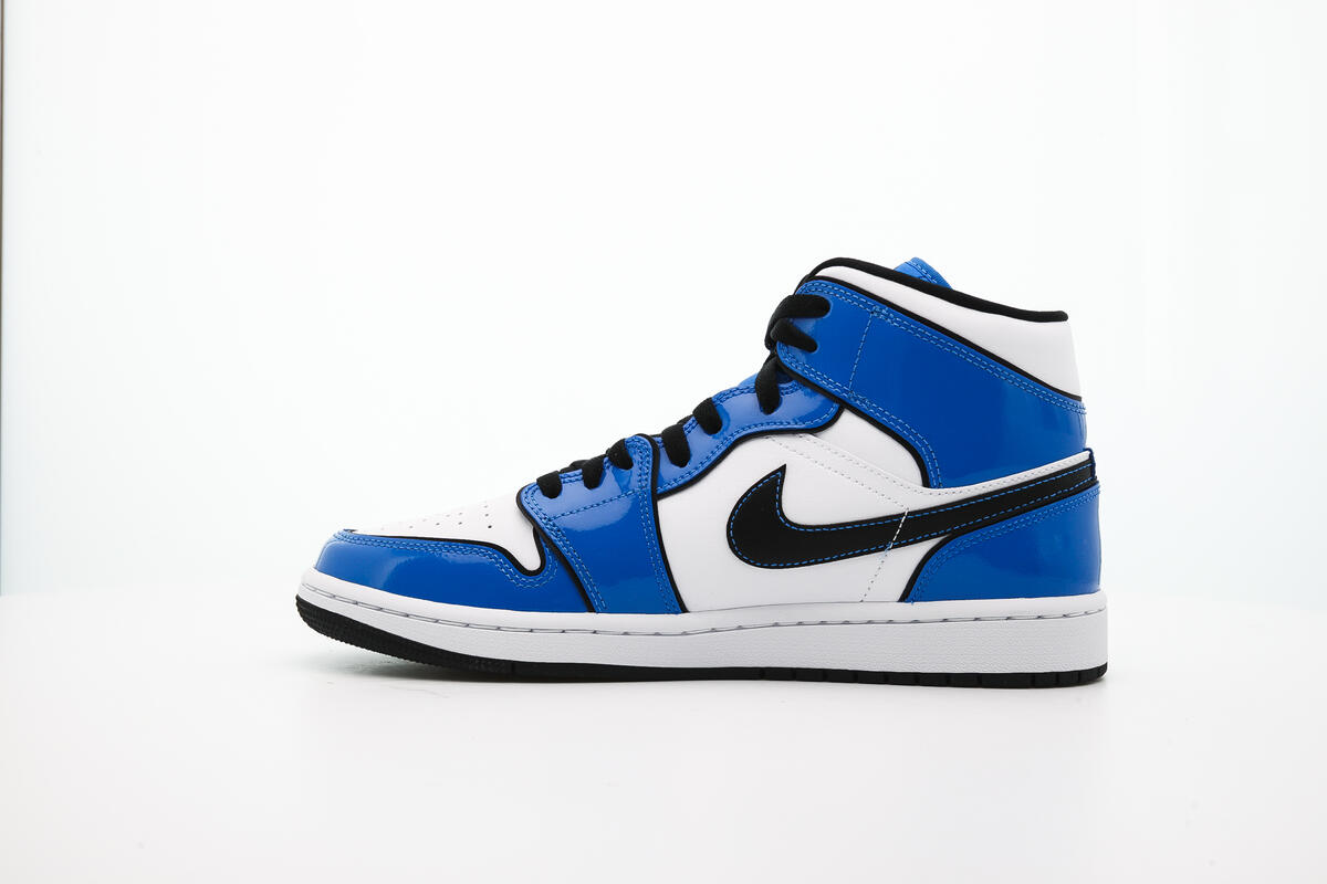 Air Jordan 1 Mid 'Signal Blue' - Image 8