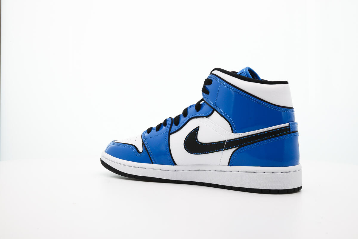 Air Jordan 1 Mid 'Signal Blue' - Image 9