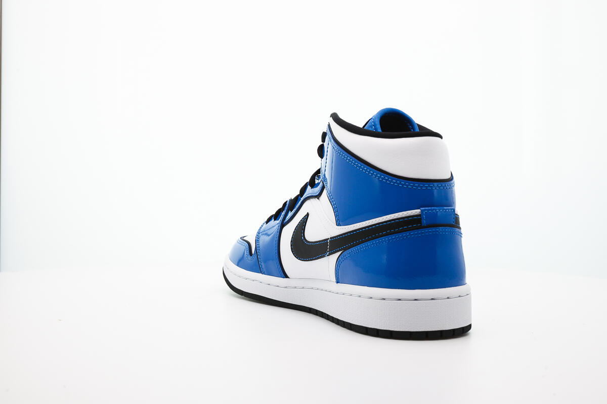 Air Jordan 1 Mid 'Signal Blue' - Image 10