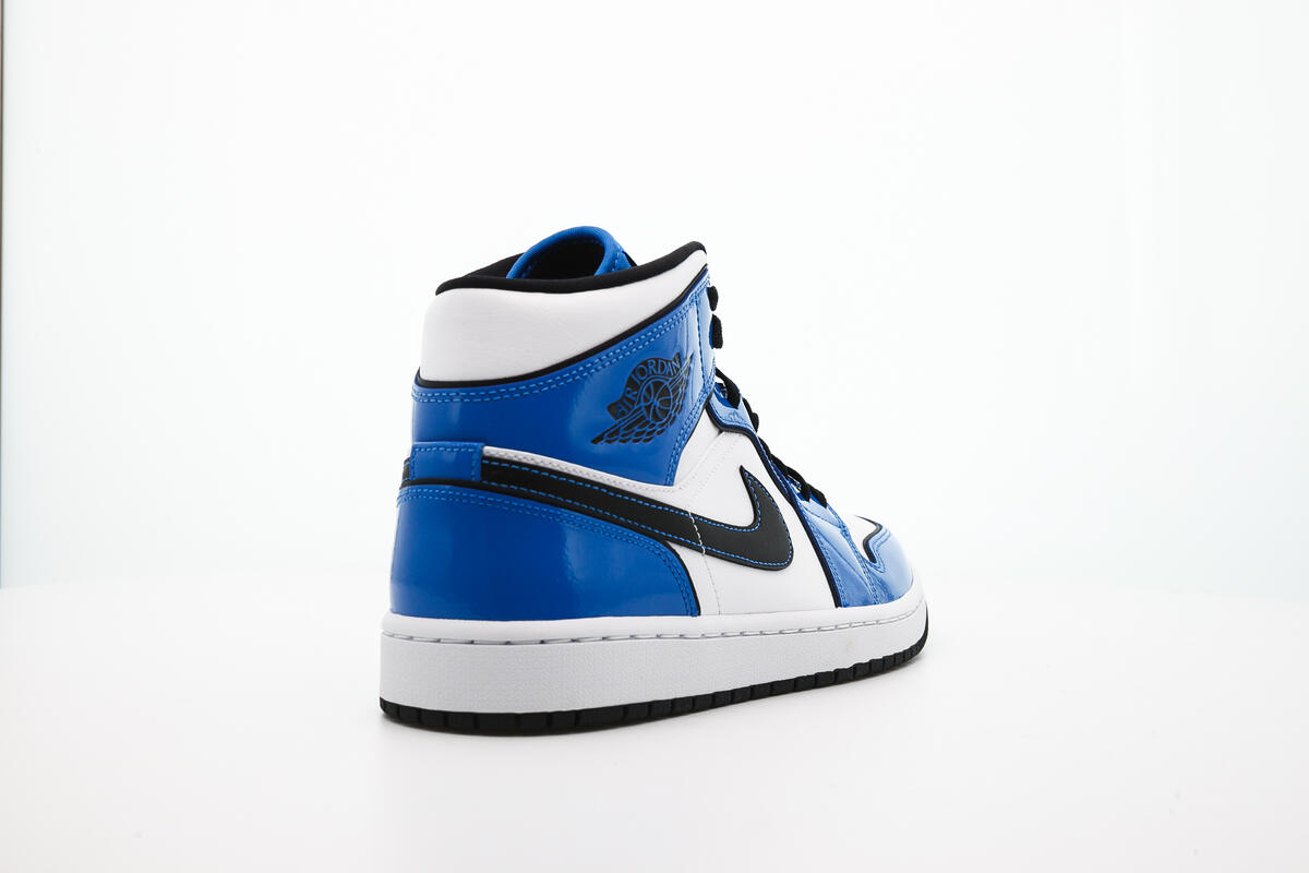 Air Jordan 1 Mid 'Signal Blue' - Image 12