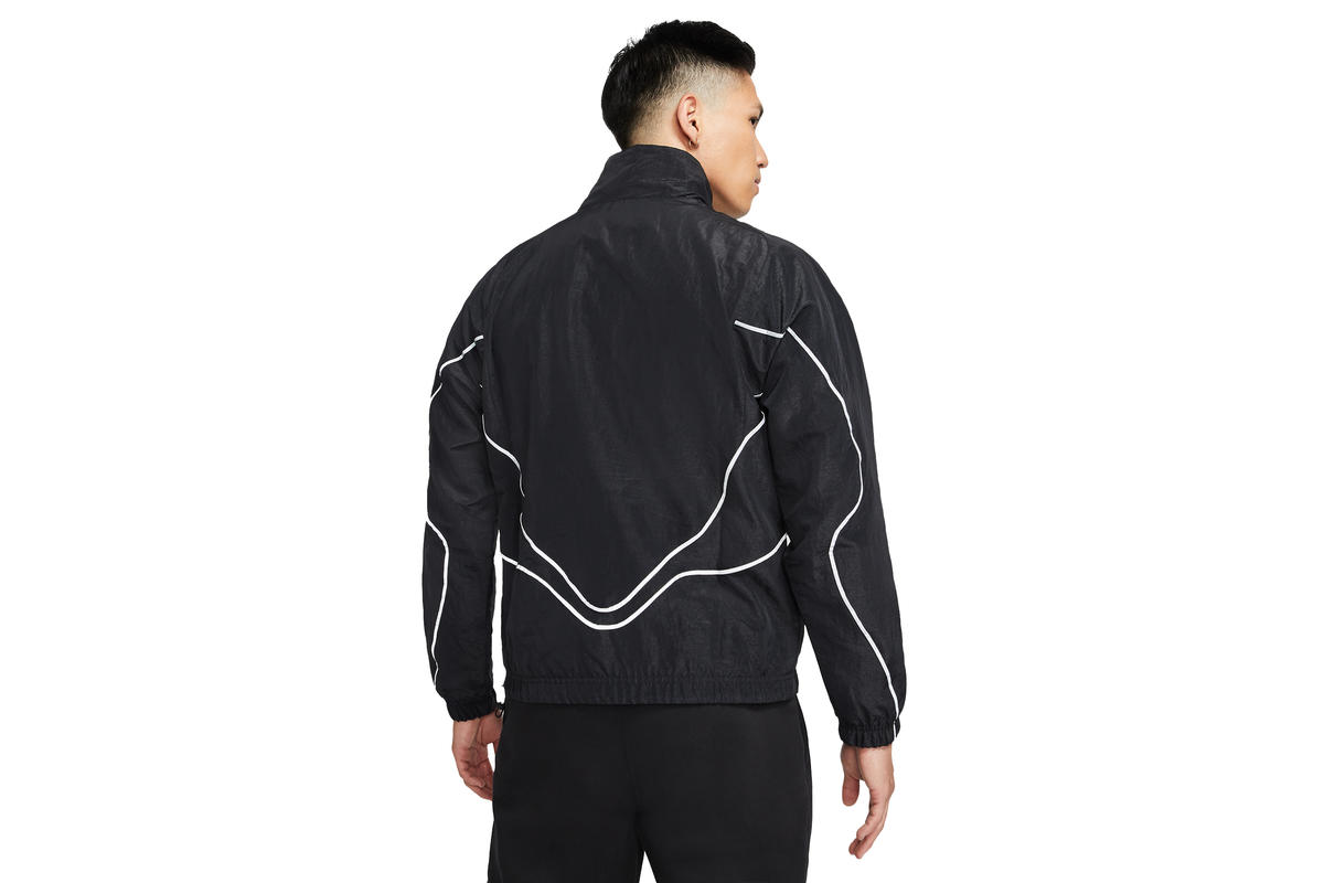 Air Jordan PSG Track Jacket Black - Image 3