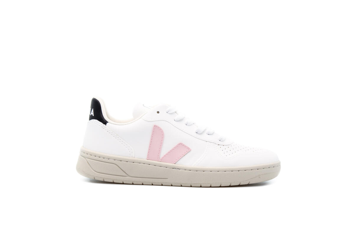 Veja V-10 "WHITE_PETALE_BLACK" (Women's) - Image 2