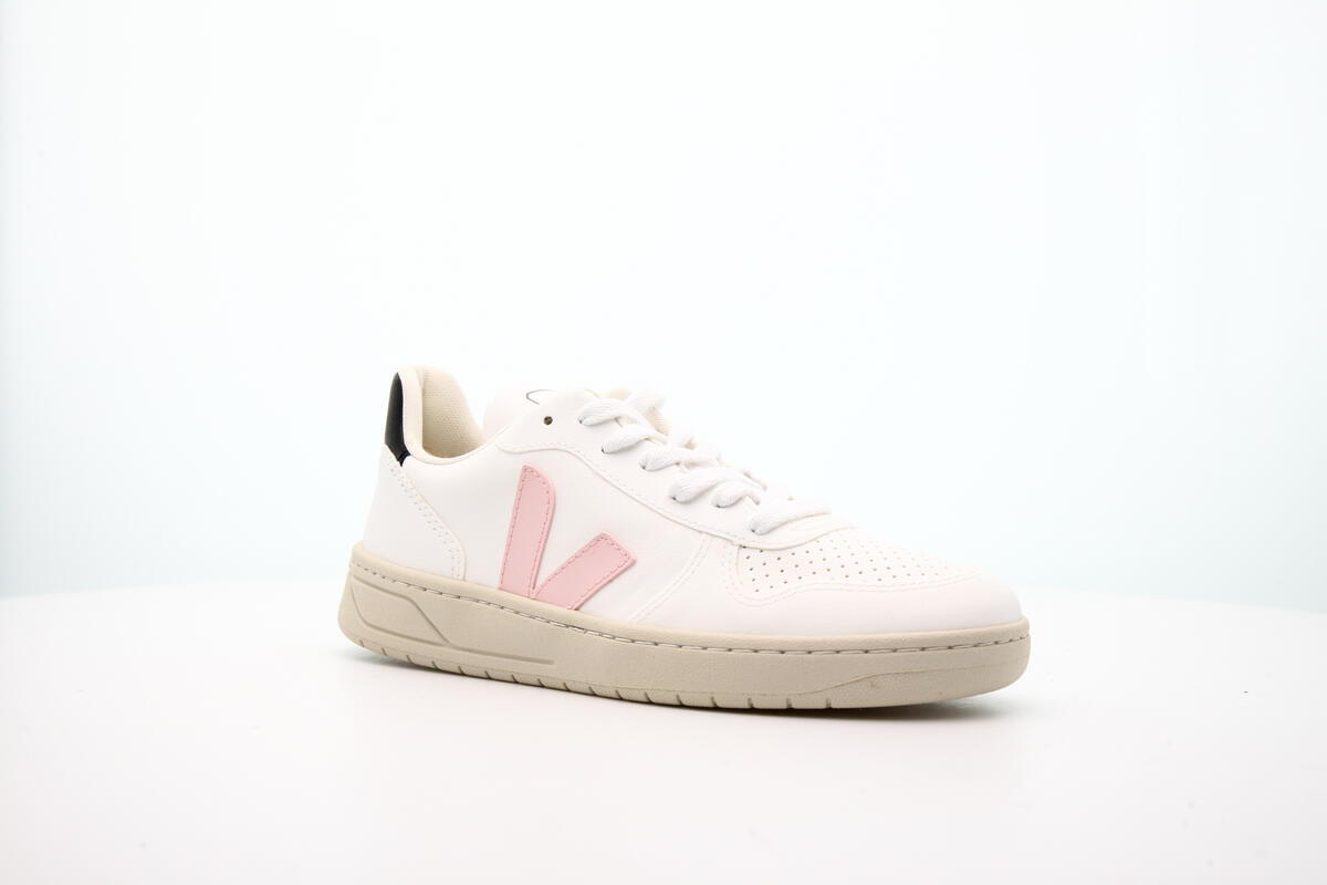 Veja V-10 "WHITE_PETALE_BLACK" (Women's) - Image 3