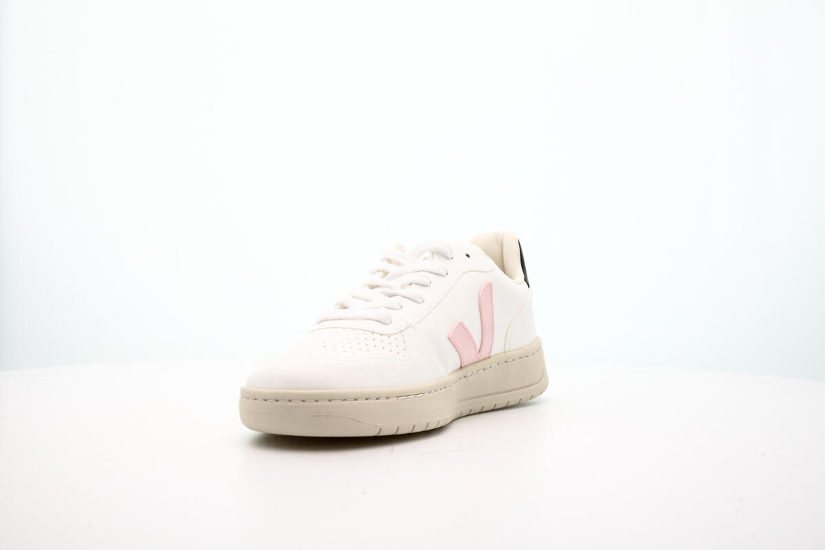 Veja V-10 "WHITE_PETALE_BLACK" (Women's) - Image 6
