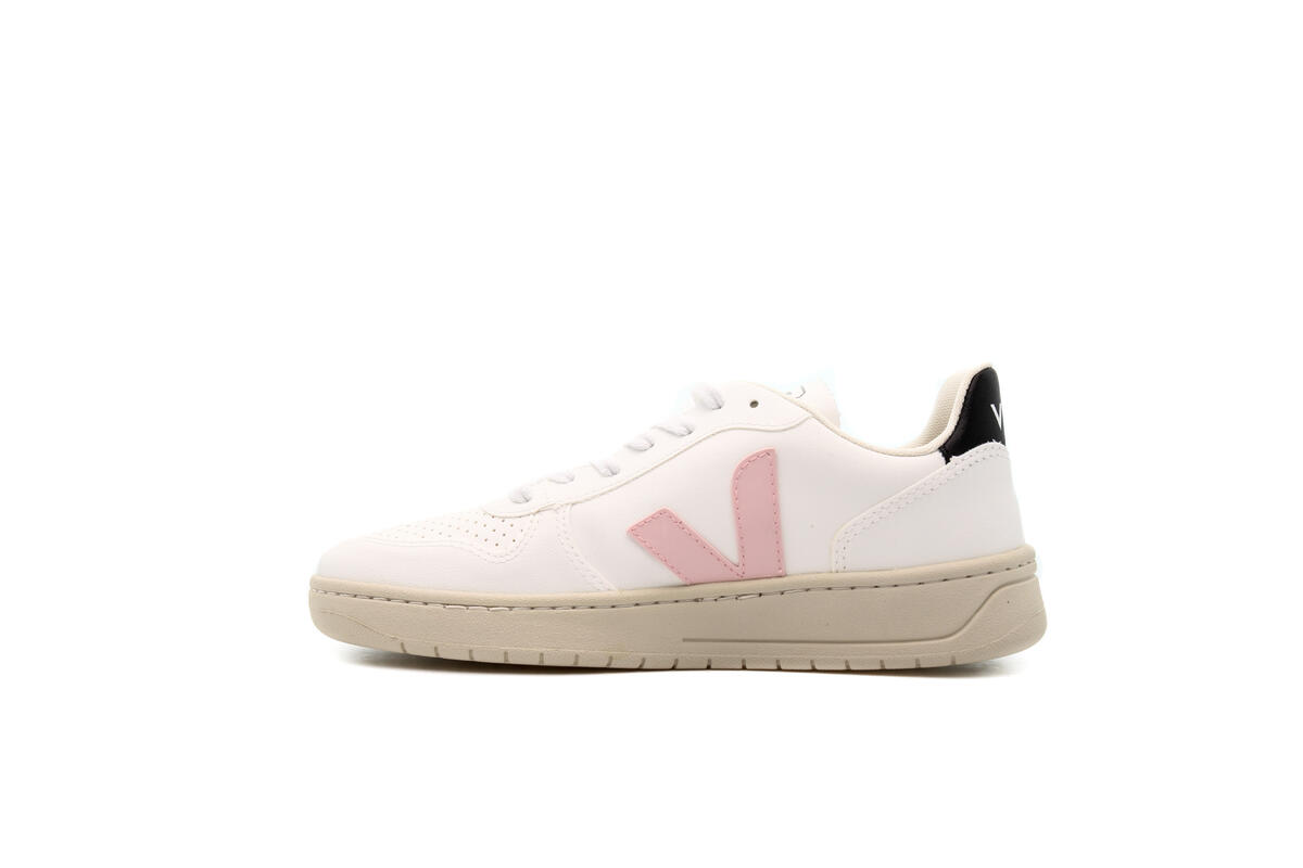 Veja V-10 "WHITE_PETALE_BLACK" (Women's) - Image 8