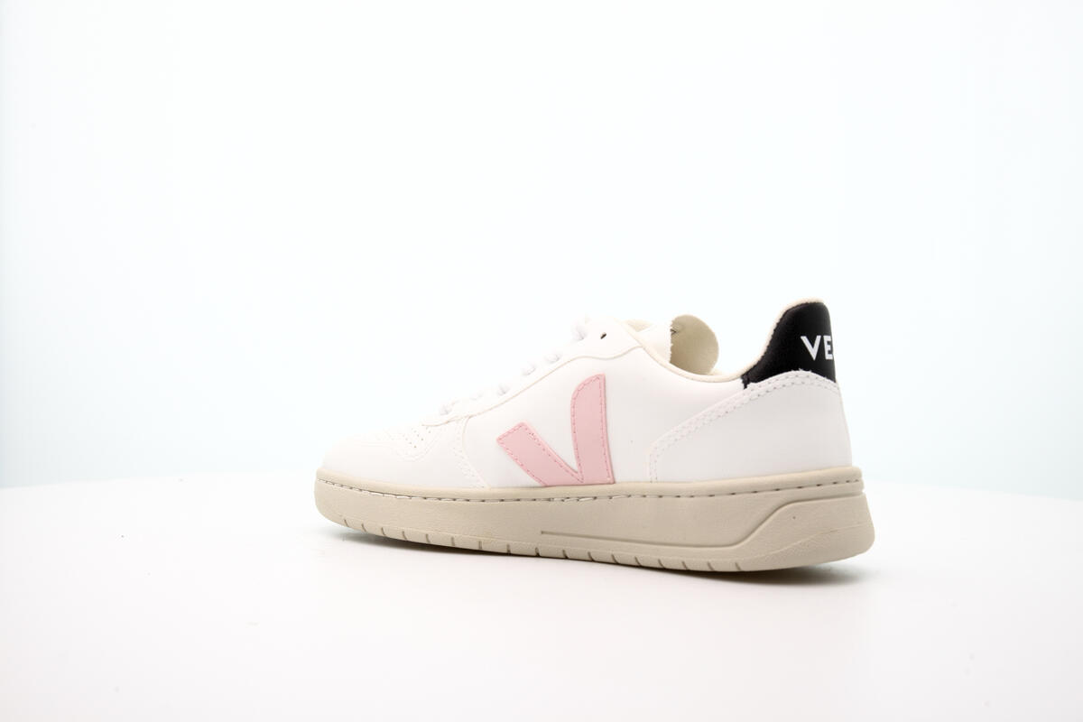 Veja V-10 "WHITE_PETALE_BLACK" (Women's) - Image 9