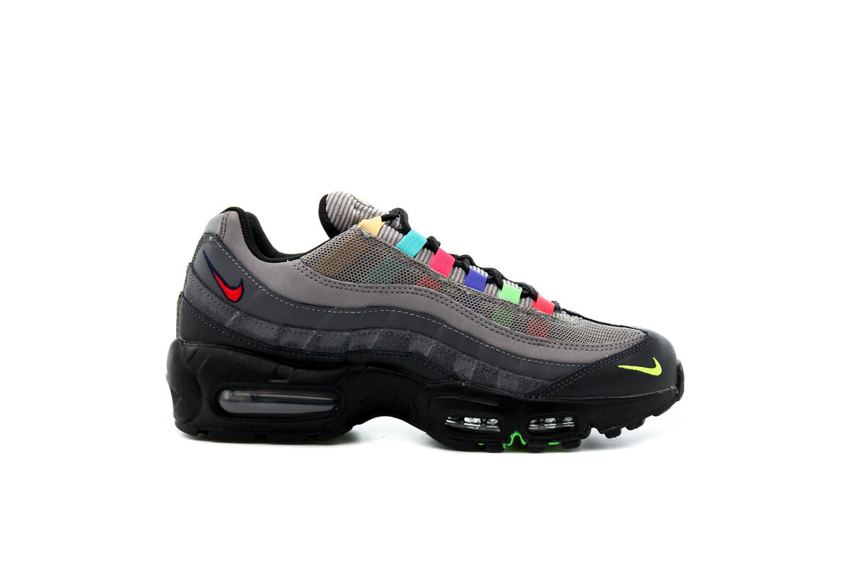 Nike Air Max 95 Light Charcoal/University Red - Image 17
