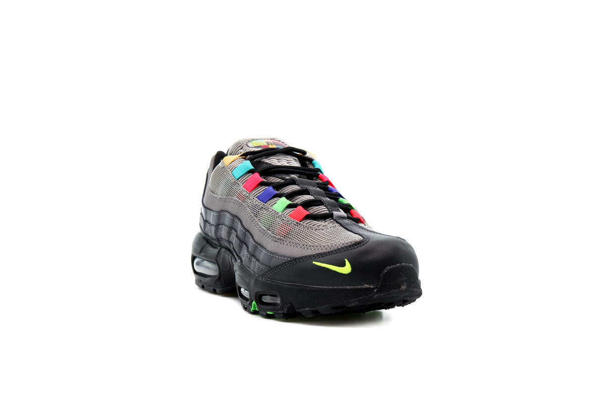Nike Air Max 95 Light Charcoal/University Red - Image 19