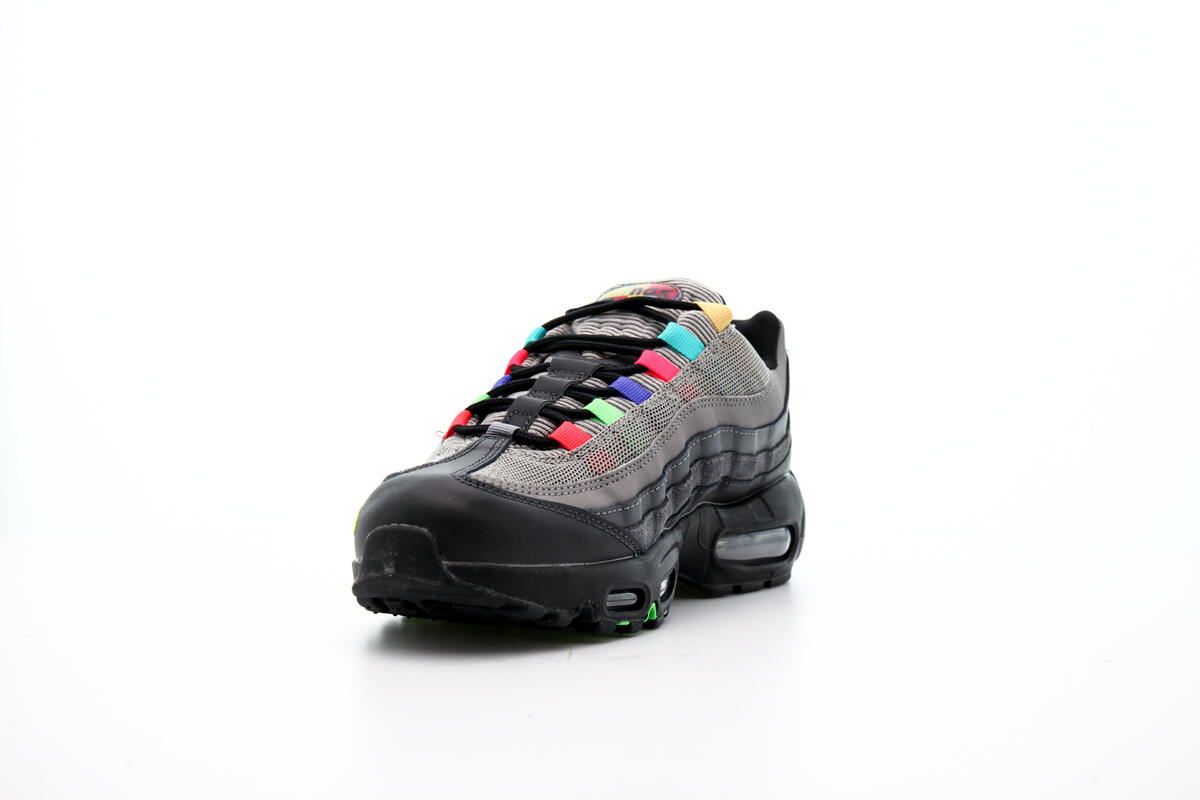 Nike Air Max 95 Light Charcoal/University Red - Image 21