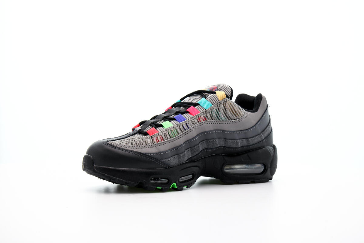 Nike Air Max 95 Light Charcoal/University Red - Image 22