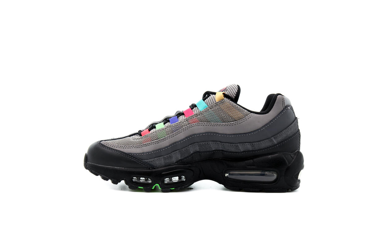 Nike Air Max 95 Light Charcoal/University Red - Image 23