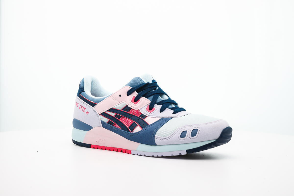 Asics Mens Gel-Lyte III OG Shoes 'Aqua Angel/Mako Blu' - Image 12