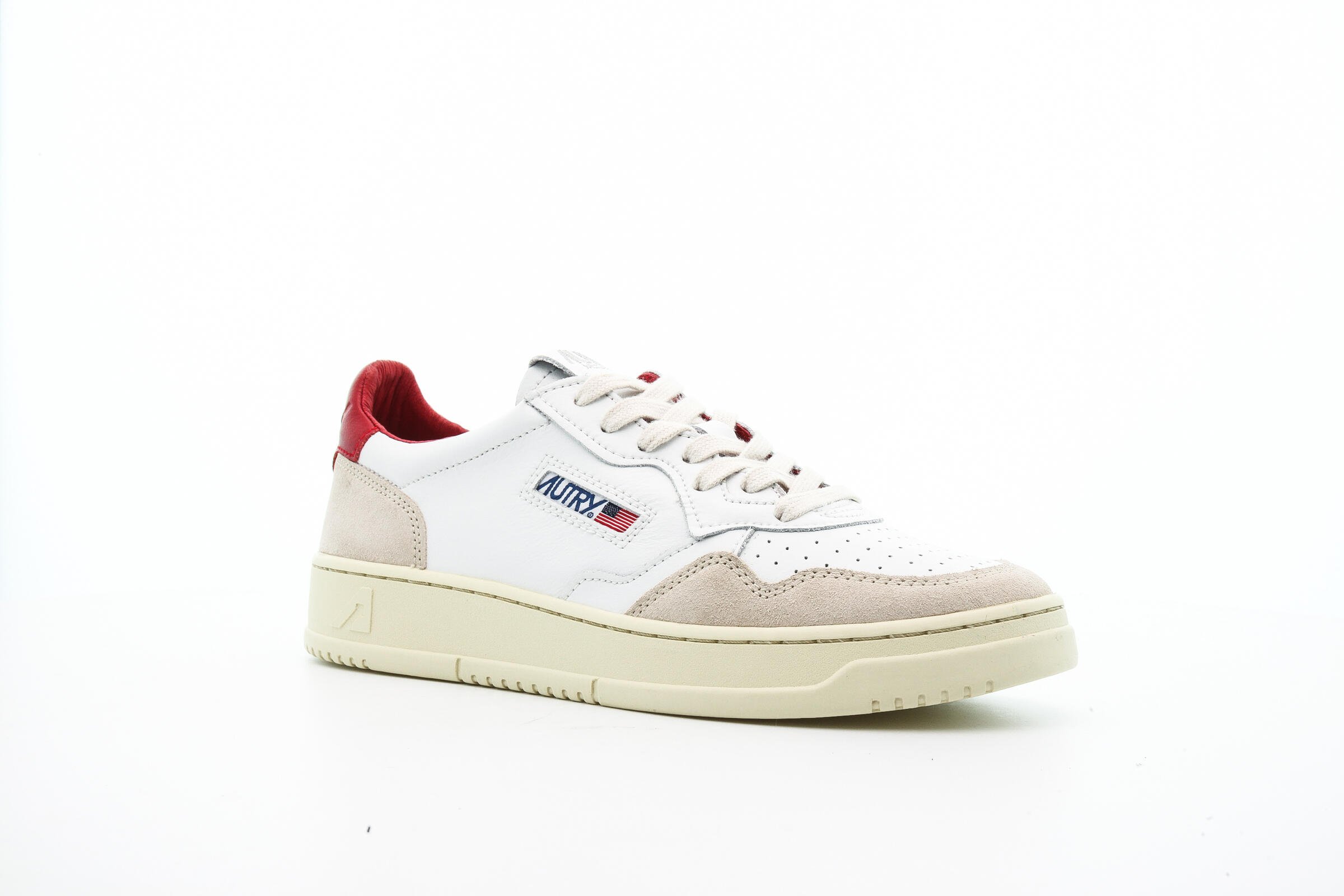 Autry Action Shoes WMNS MEDALIST LOW "LEAT RED"