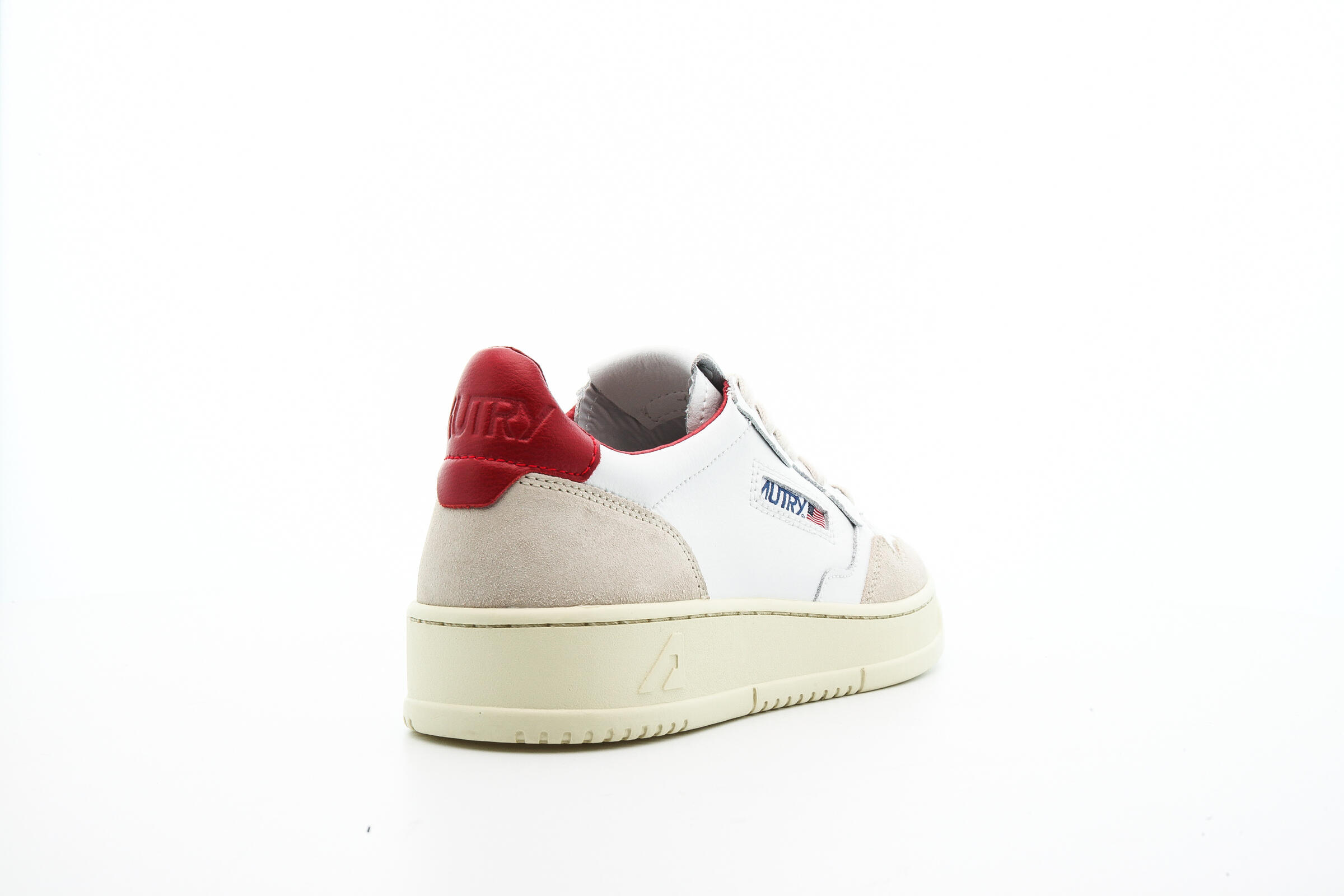 Autry Action Shoes WMNS MEDALIST LOW "LEAT RED"