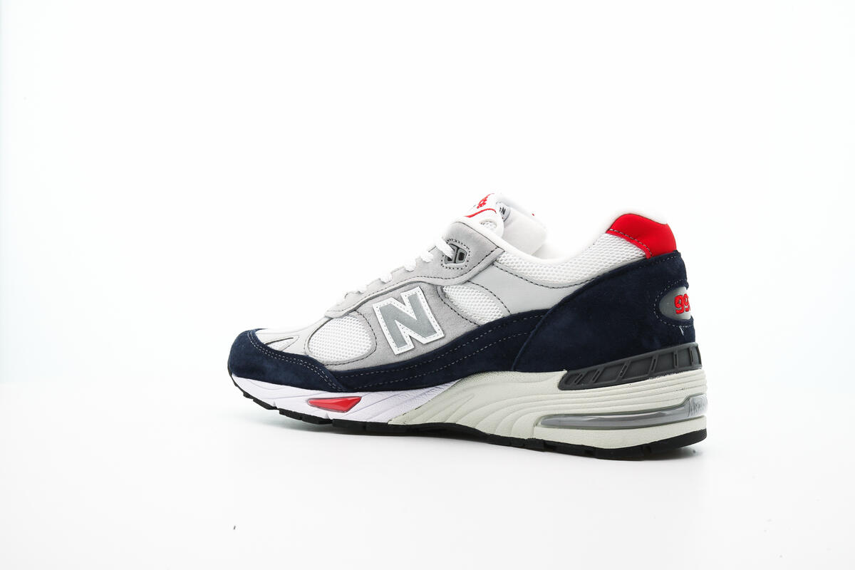 New Balance M991 GWR 'Made in England' (Weiß / Navy / Grau) - Image 9