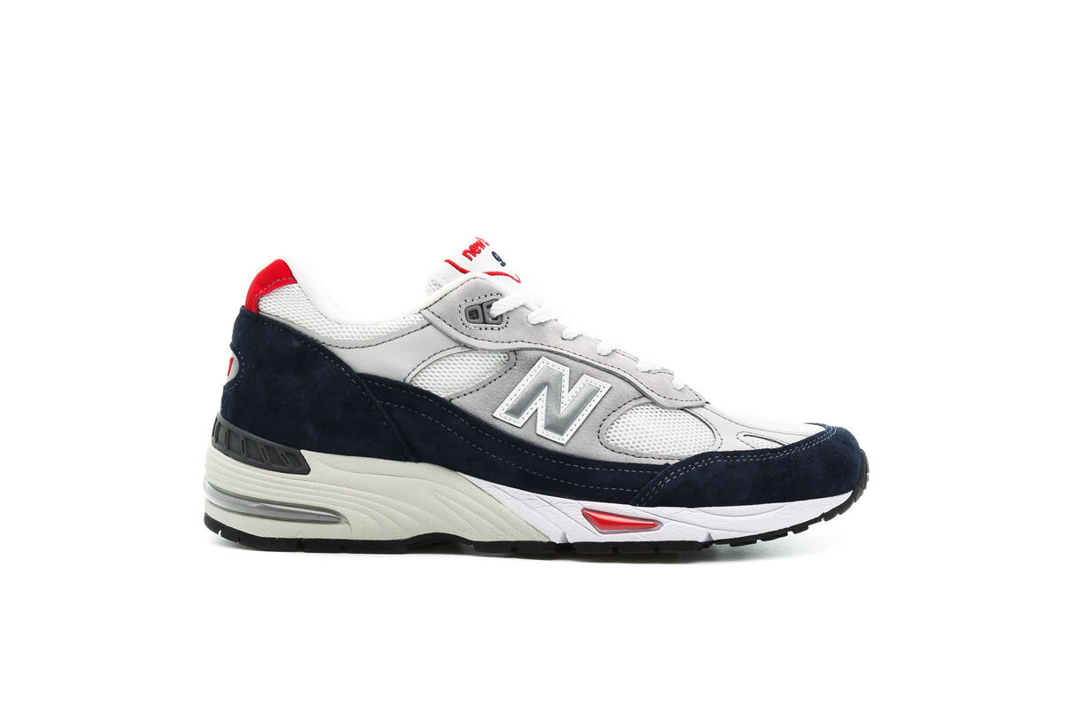 New Balance M991 GWR 'Made in England' (Weiß / Navy / Grau) - Image 2