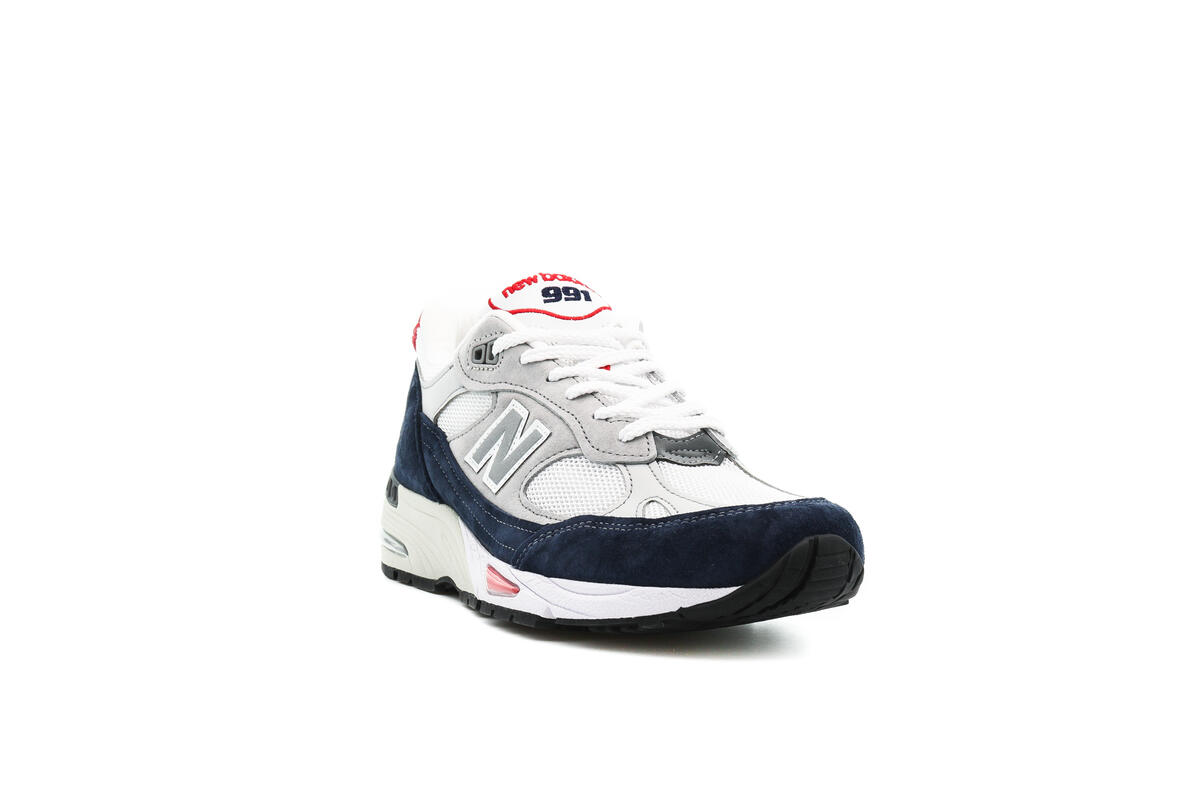 New Balance M991 GWR 'Made in England' (Weiß / Navy / Grau) - Image 4