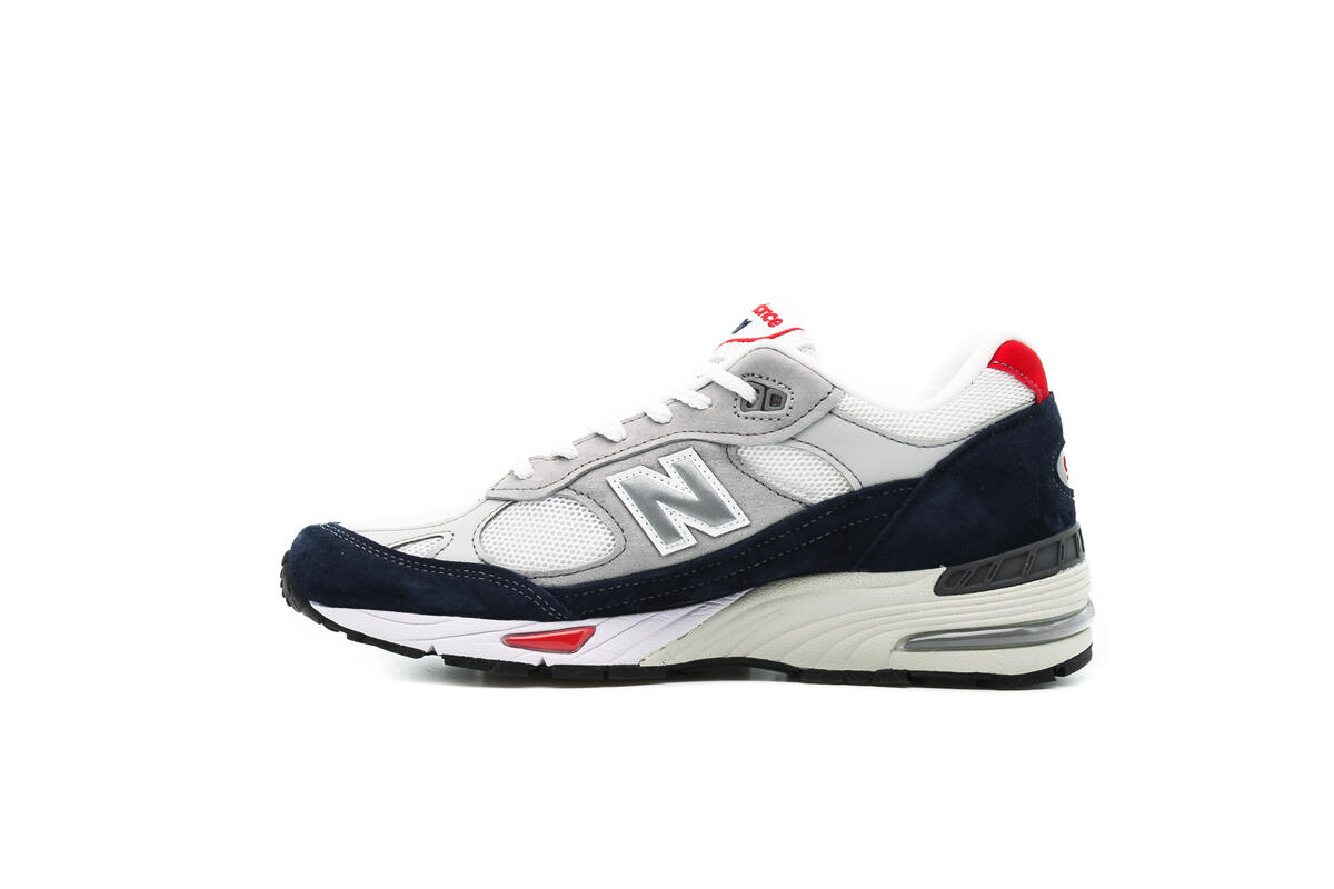 New Balance M991 GWR 'Made in England' (Weiß / Navy / Grau) - Image 8