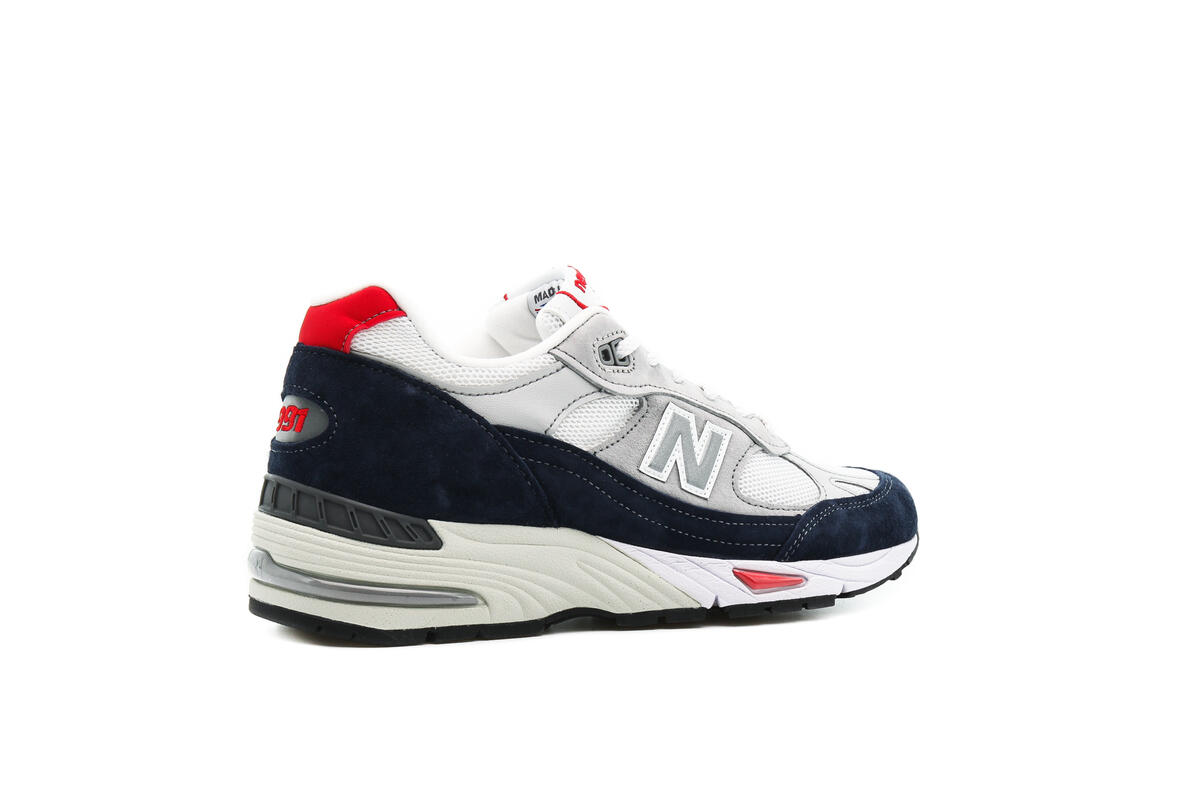 New Balance M991 GWR 'Made in England' (Weiß / Navy / Grau) - Image 13