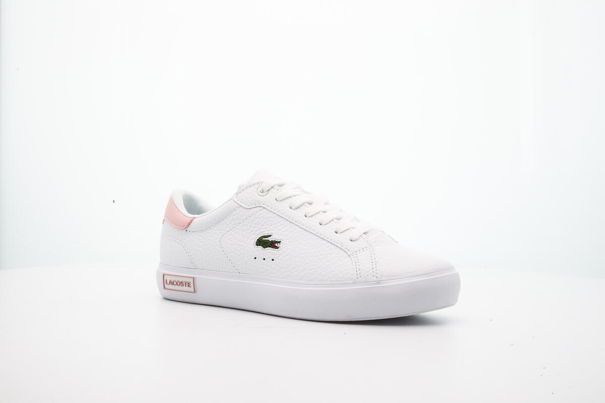 Lacoste WMNS Powercourt White Pink - Image 3