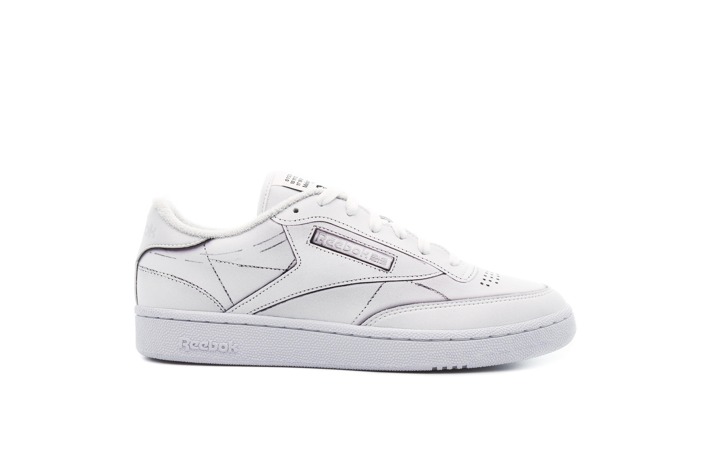 Reebok x MAISON MARGIELA PROJECT 0 CLUB C "WHITE"