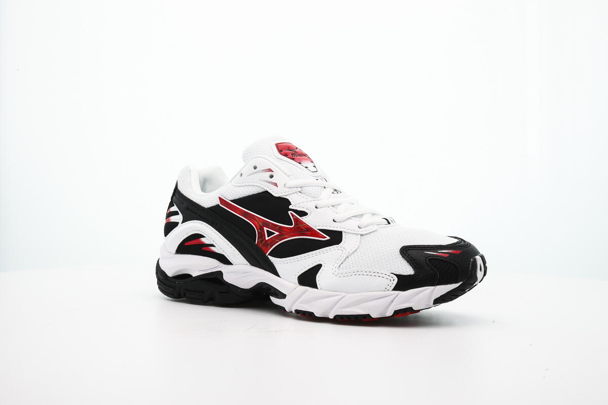 MIZUNO WAVE RIDER 10 "SPECIAL PACK" WHITE/BLACK/RED - Image 9