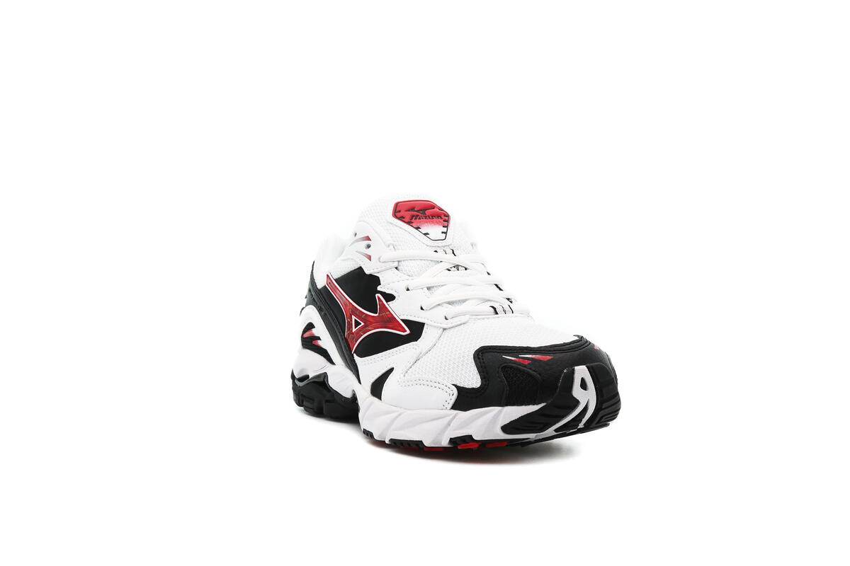 MIZUNO WAVE RIDER 10 "SPECIAL PACK" WHITE/BLACK/RED - Image 10