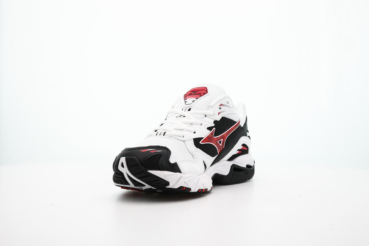 MIZUNO WAVE RIDER 10 "SPECIAL PACK" WHITE/BLACK/RED - Image 12
