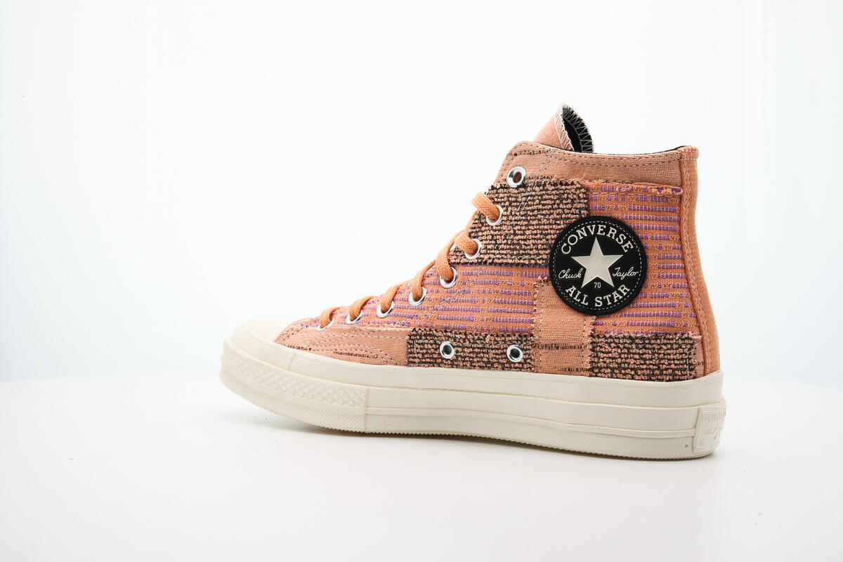 Converse Chuck 70 Hi 'Peach / Shear Lilac / Egret' - Image 9