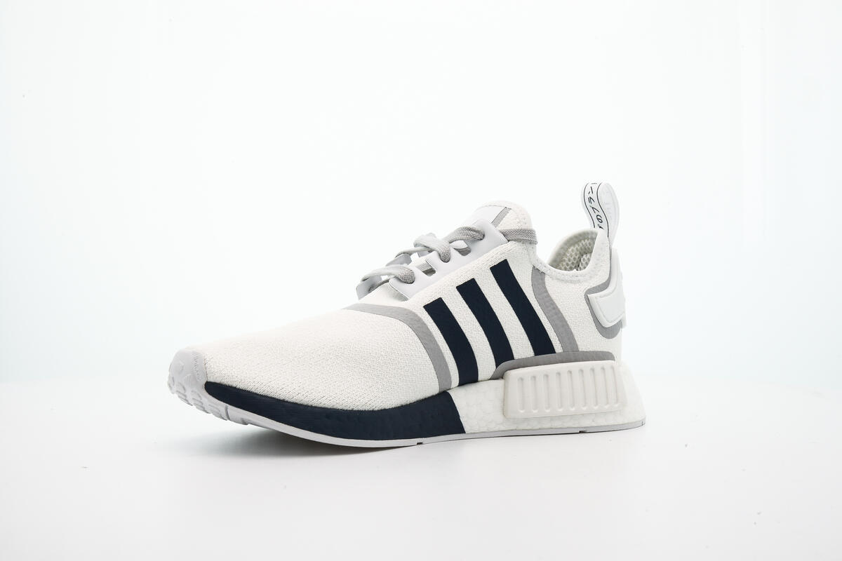 adidas gazelle silver green womens adidas NMD_R1 Strap Shoes - Women's - Cloud White / Lucid Blue