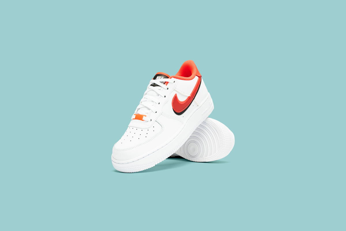 air force 1 lv8 low top white