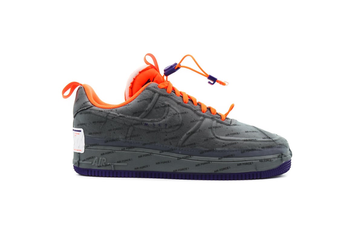 nike air force 1 grey and purple
