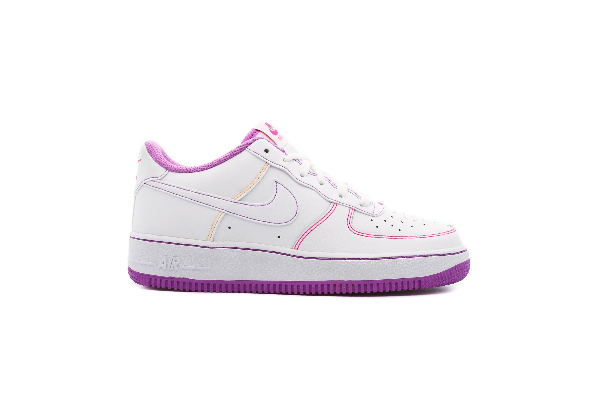 Nike AIR FORCE 1 (GS) "WHITE"