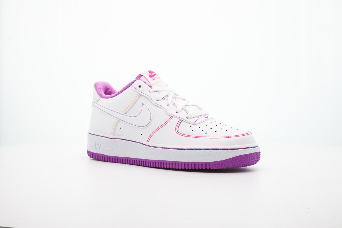Nike Air Force 1 GS White - Image 3