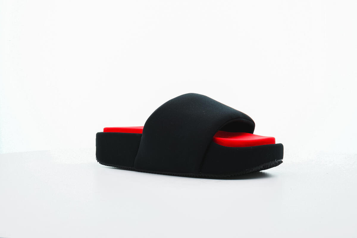 Adidas Y-3 Slides Black/Red - Image 7