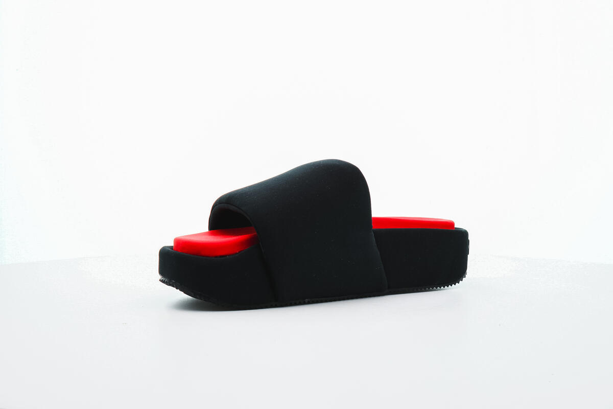 Adidas Y-3 Slides Black/Red - Image 11