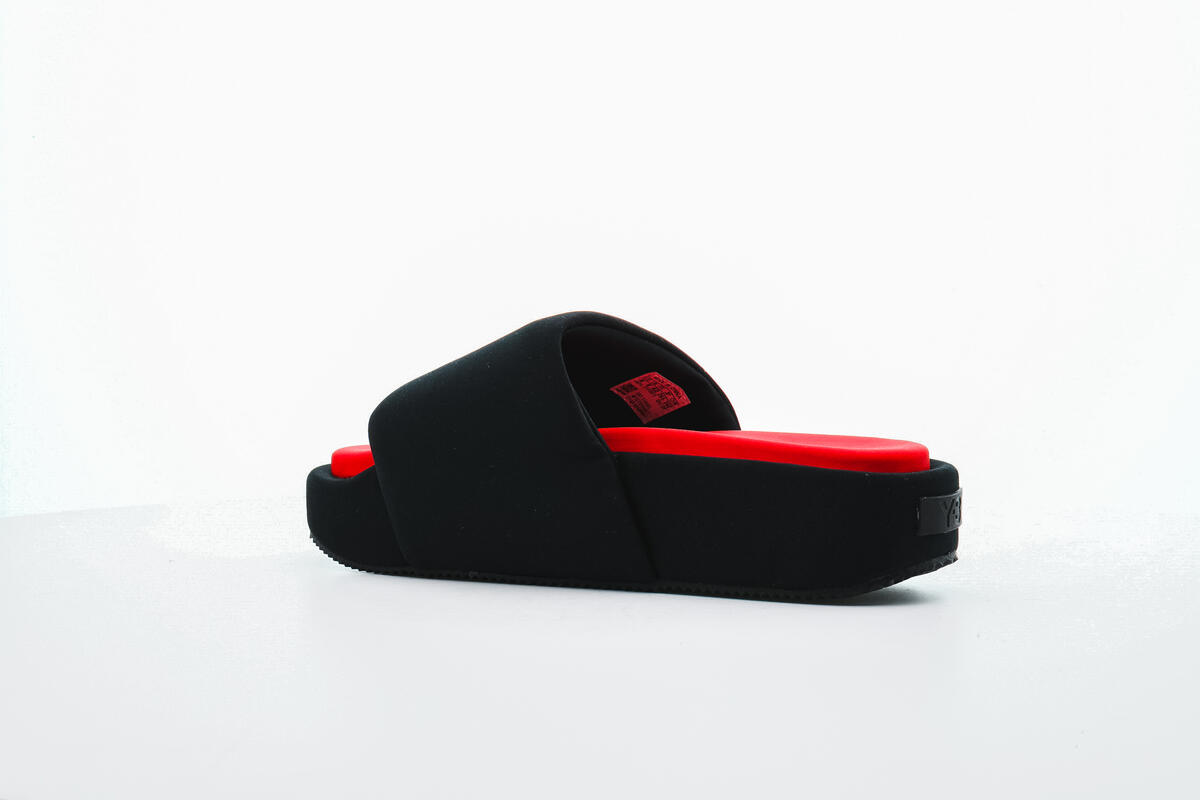 Adidas Y-3 Slides Black/Red - Image 13