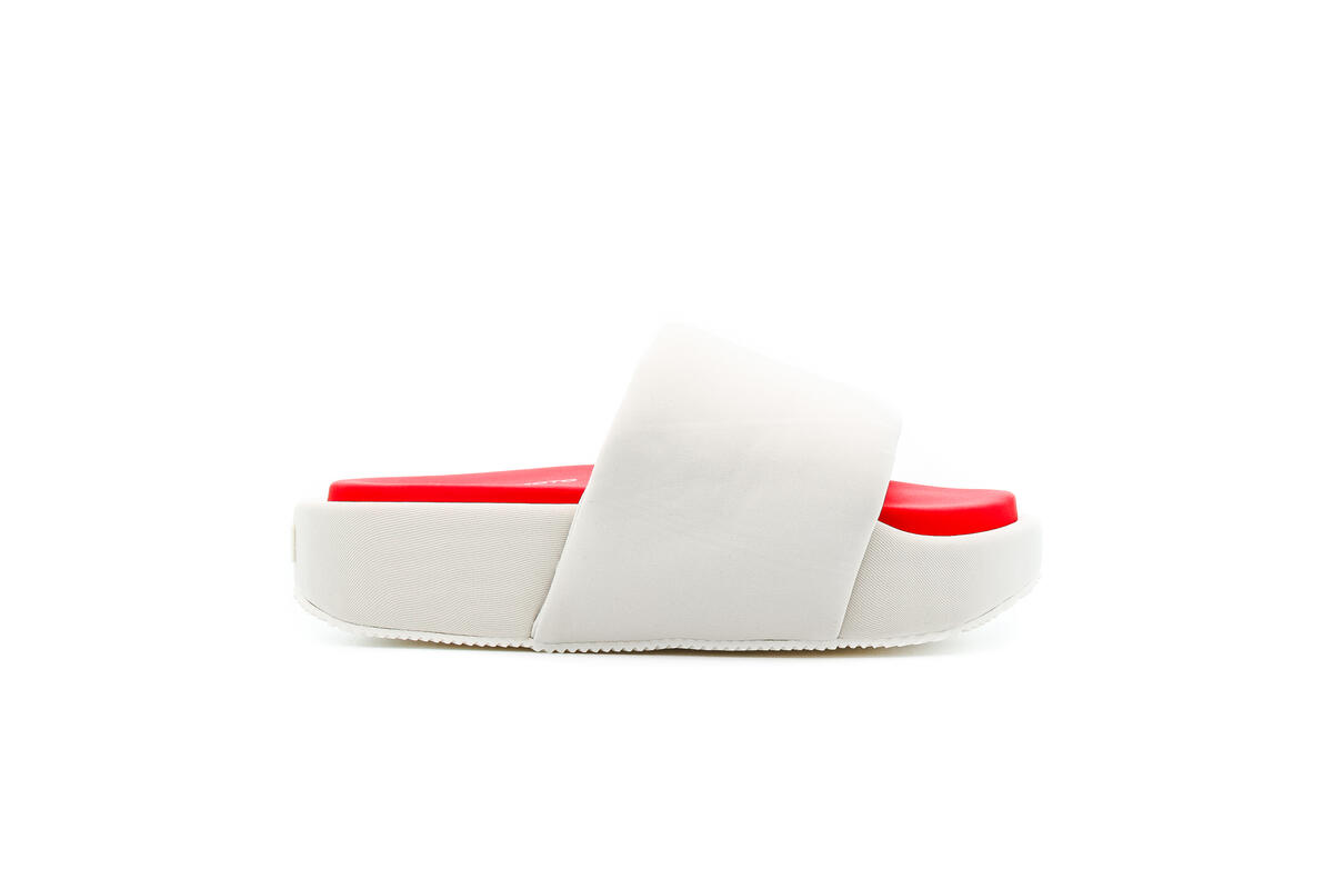 white and red slides
