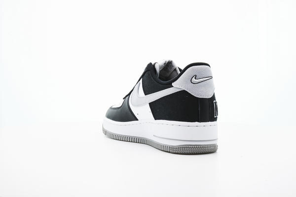 Nike Sportswear AIR FORCE 1 07 LV8 EMB - Edzőcipő - black/iron grey/white/metallic  gold/fekete 