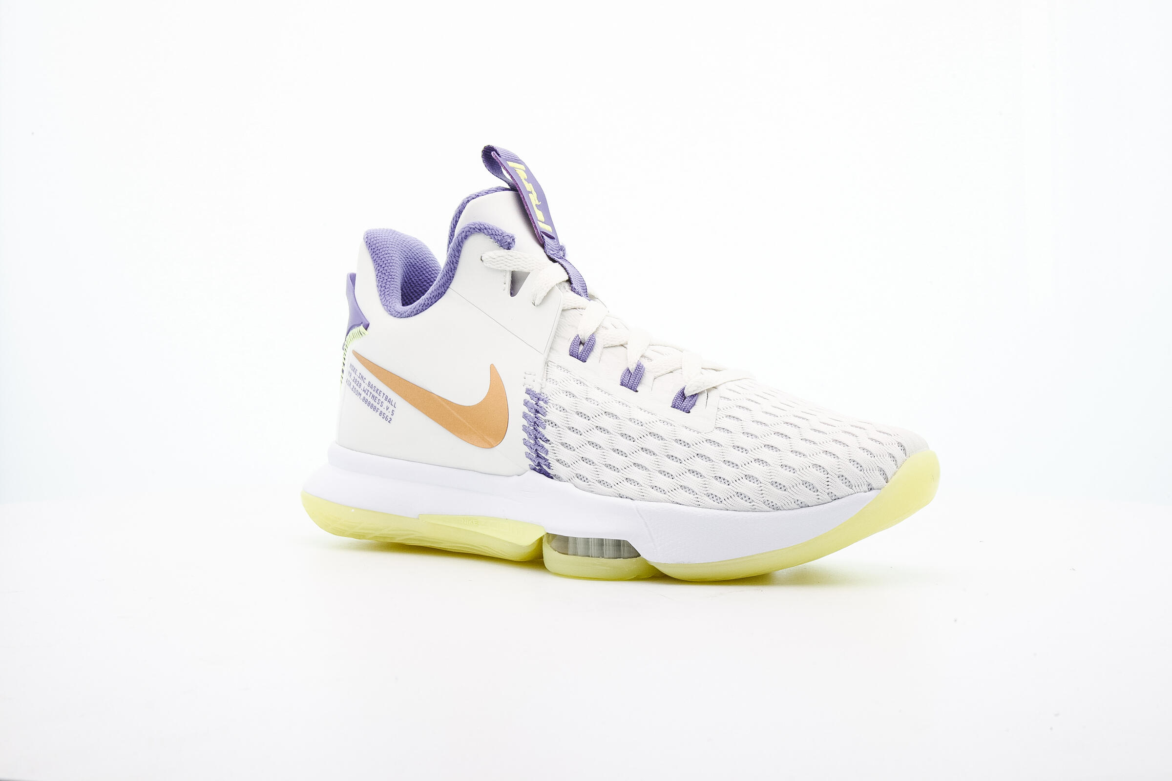 Nike LeBron Witness V 5 Summit White Mtlc Bronze CQ9380-102 Basketball Shoes New s-l1200.jpg main image 4