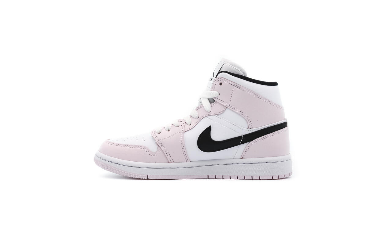 Air Jordan 1 Mid Light Violet / Black - White (Women's) - Image 13