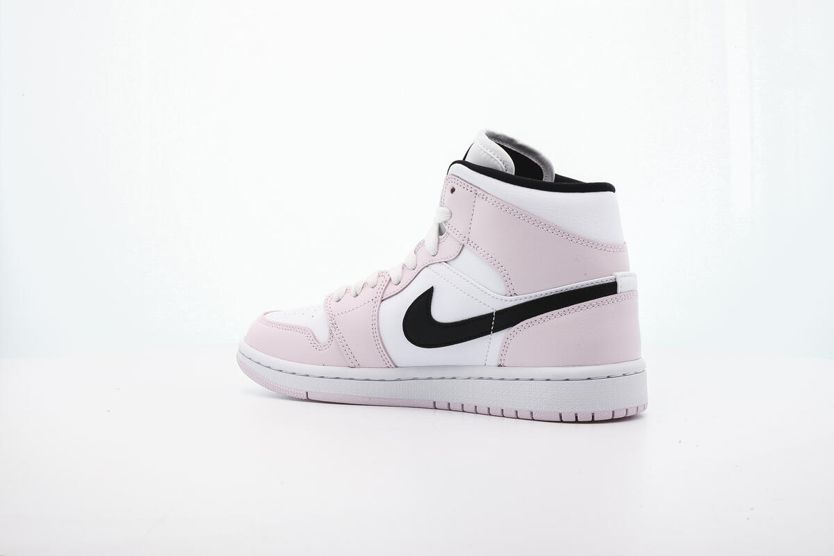 Air Jordan 1 Mid Light Violet / Black - White (Women's) - Image 14
