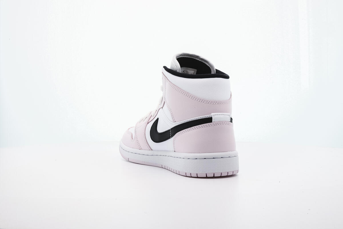 Air Jordan 1 Mid Light Violet / Black - White (Women's) - Image 15