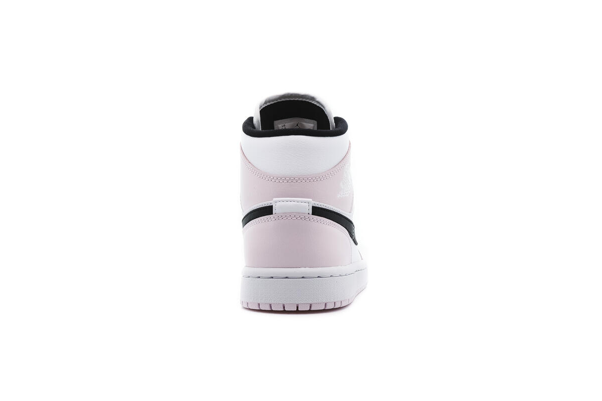Air Jordan 1 Mid Light Violet / Black - White (Women's) - Image 16
