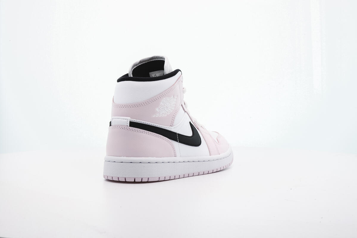 Air Jordan 1 Mid Light Violet / Black - White (Women's) - Image 17