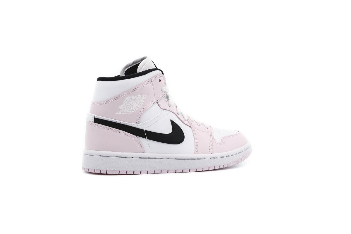 Air Jordan 1 Mid Light Violet / Black - White (Women's) - Image 18