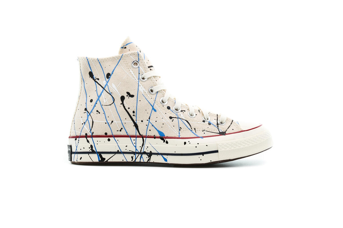 Converse Chuck 70 Hi Paint Splatter - Egret - Image 2