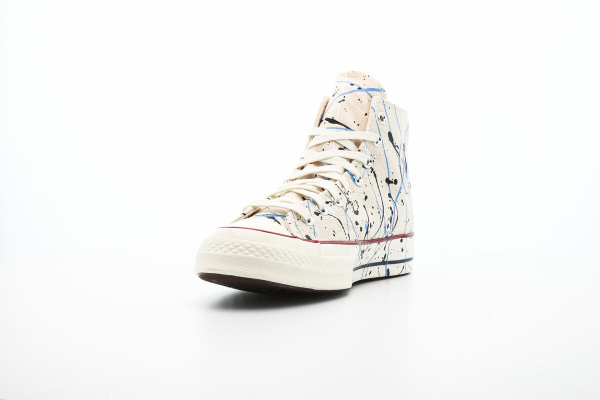 Converse Chuck 70 Hi Paint Splatter - Egret - Image 6