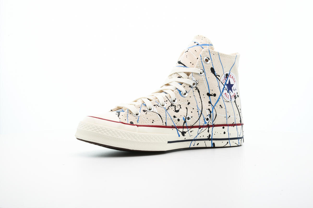 Converse Chuck 70 Hi Paint Splatter - Egret - Image 7